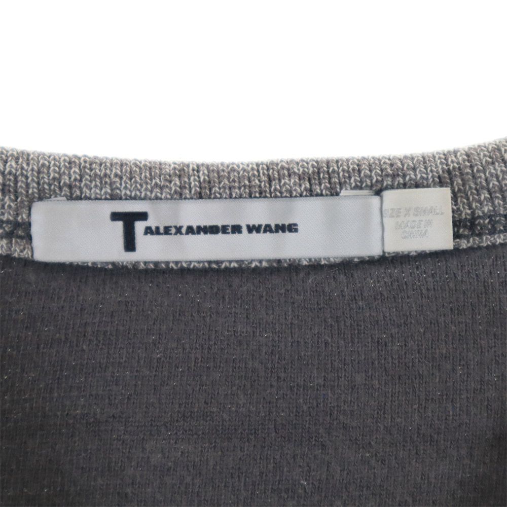 Alexander Wang アレキサンダーワン 長袖 Tシャツ XS グレー系 ロンT レディース