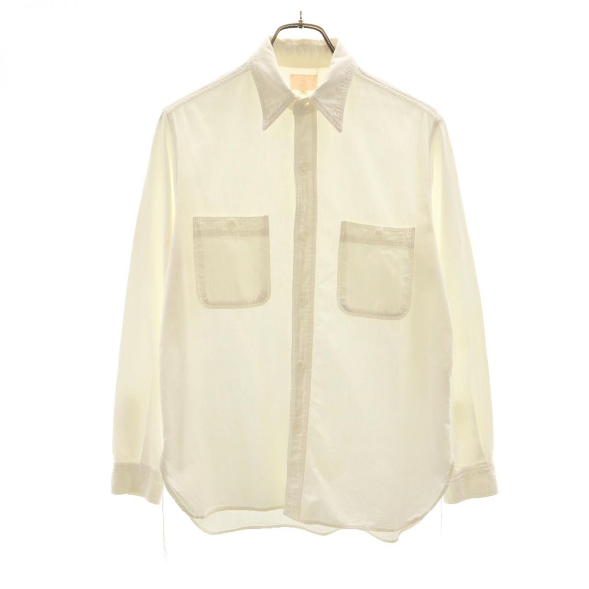 Buzz Rickson's バズリクソンズ 東洋エンタープライズ 日本製 長袖 コットンシャツ 14-101/2 ホワイト系 メンズ