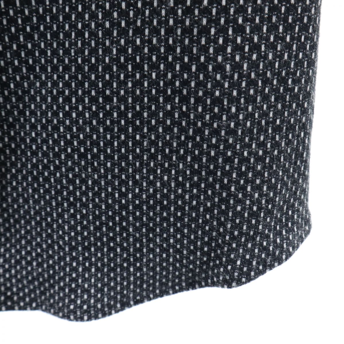 Emporio Armani エンポリオアルマーニ 長袖 ニット シャツ S ブラック メンズ