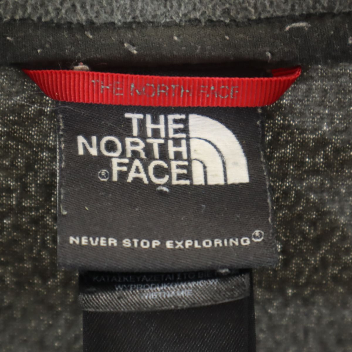 THE NORTH FACE ノースフェイス アウトドア フリースジャケット L グレー メンズ