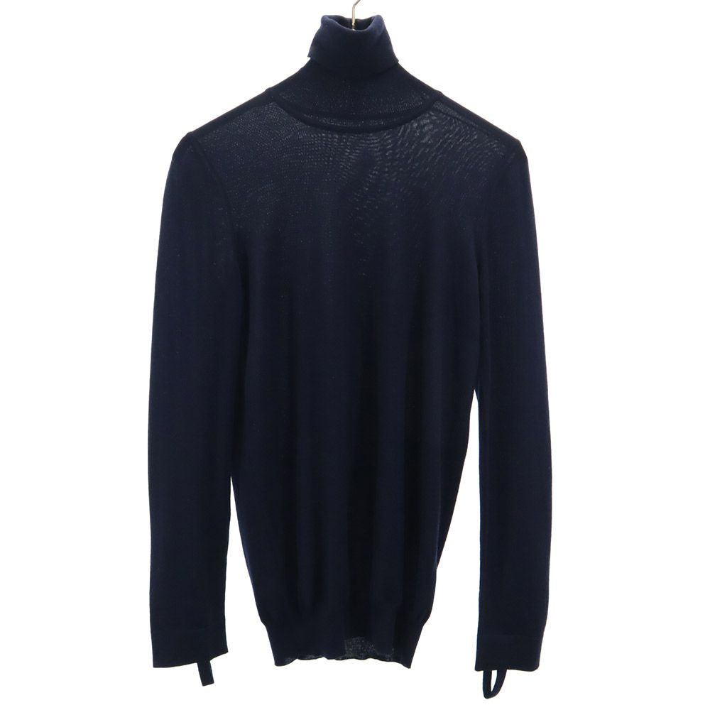 SalvatoreFerragamo サルバトーレフェラガモ 長袖 タートルネック ニット ネイビー レディース
