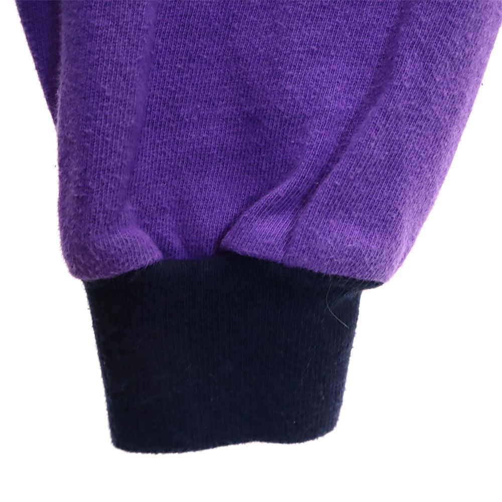 コロンビアニット USA製 長袖 ラガーシャツ M グリーン系 COLUMBIA KNIT メンズ