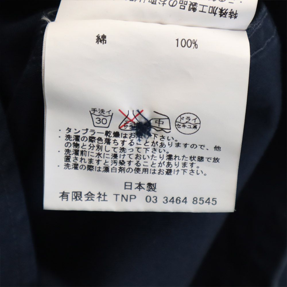 nonnative ノンネイティブ 日本製 長袖 シャツ 1 ネイビー系 メンズ