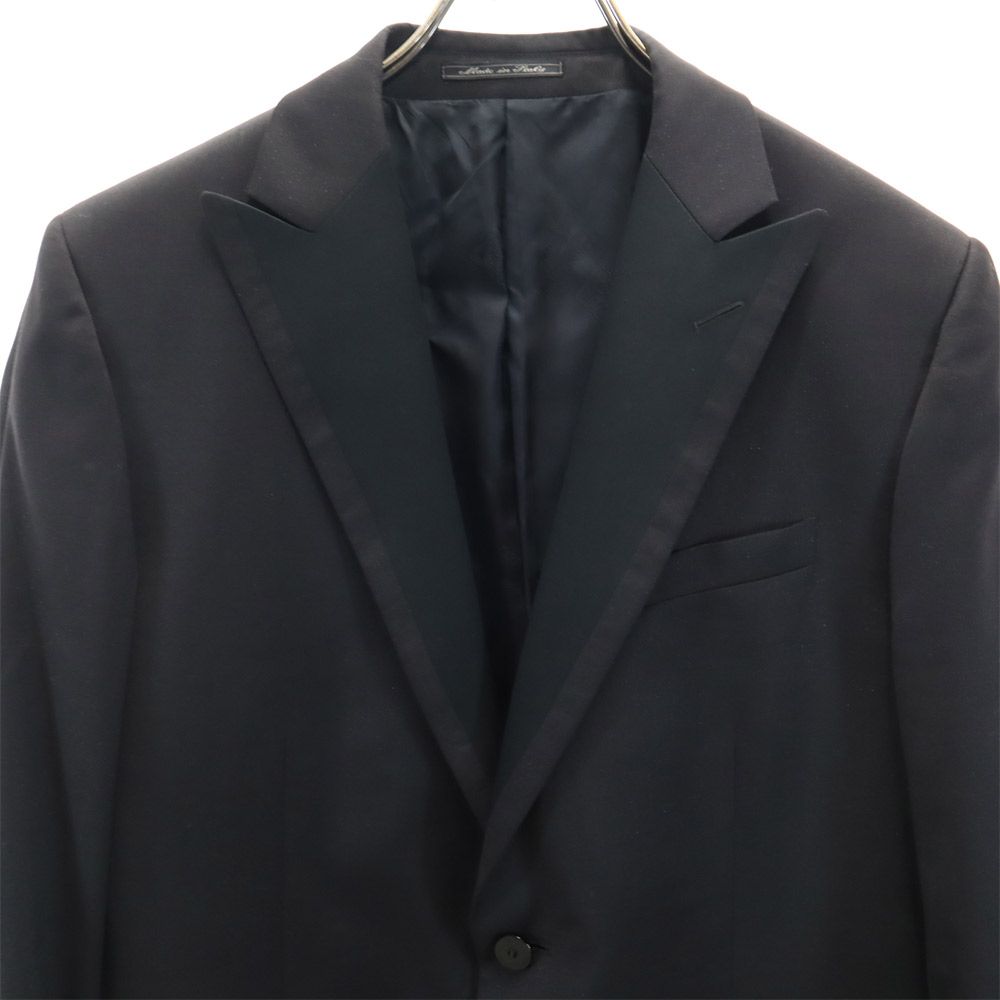CORNELIANI コルネリアーニ ウール テーラードジャケット 50 黒 メンズ