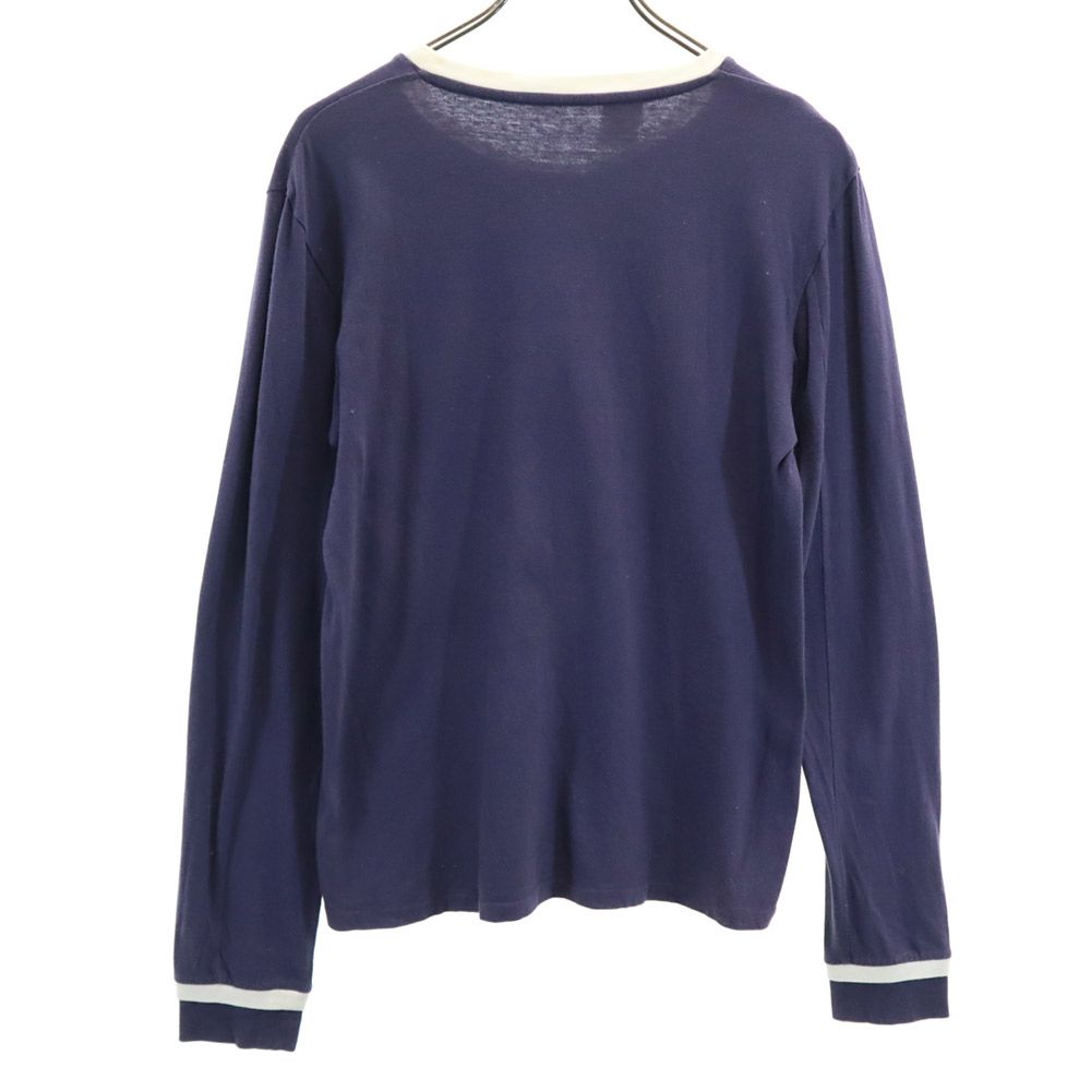 N.HOOLYWOOD エヌハリウッド 日本製 長袖 Tシャツ 36 ネイビー ロンT メンズ