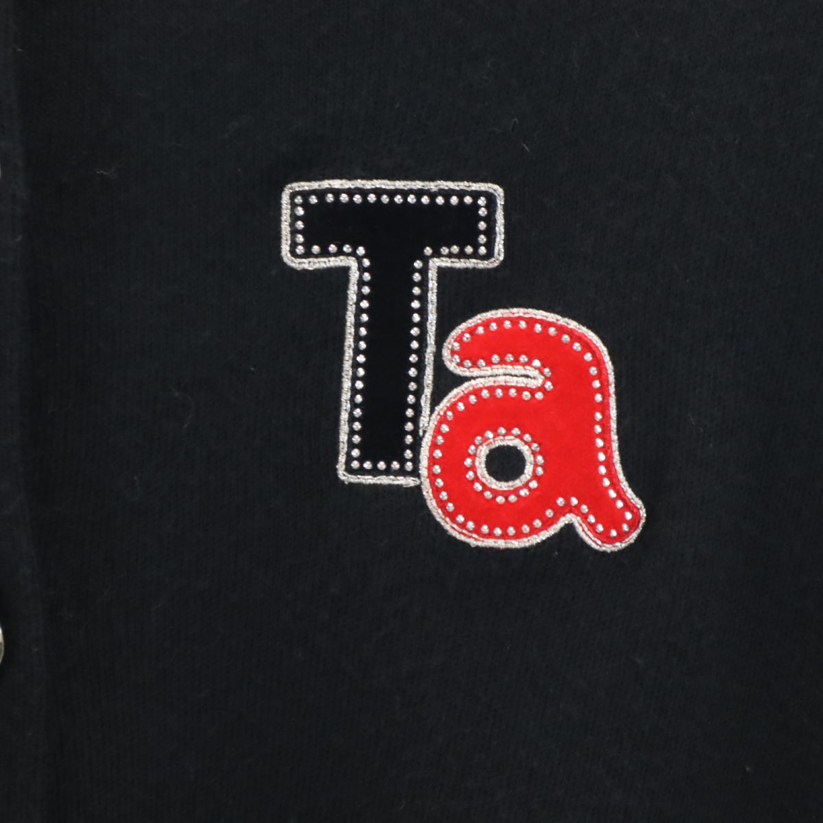 ARCHIVIO アルチビオ ゴルフ 長袖 ニット カーディガン 36 ブラック系 レディース