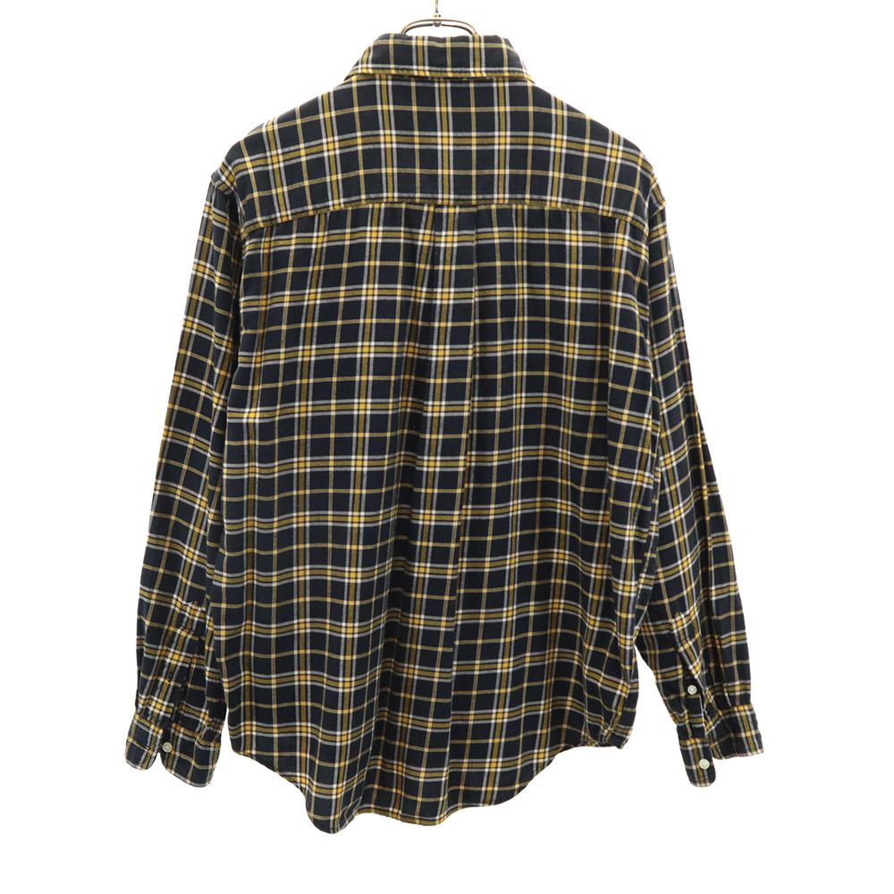 ポロジーンズ 長袖 チェックシャツ S ブラック系 POLO JEANS RALPH LAUREN メンズ