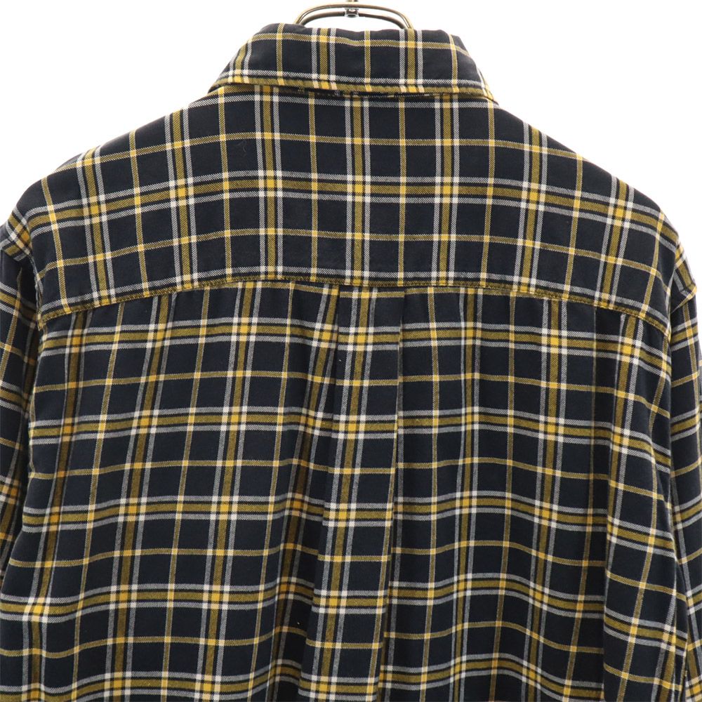 ポロジーンズ 長袖 チェックシャツ S ブラック系 POLO JEANS RALPH LAUREN メンズ