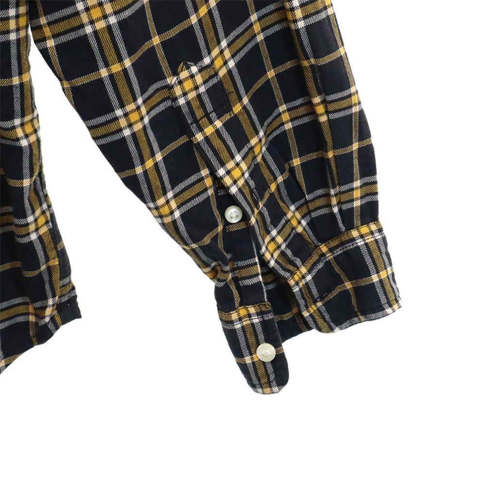 ポロジーンズ 長袖 チェックシャツ S ブラック系 POLO JEANS RALPH LAUREN メンズ