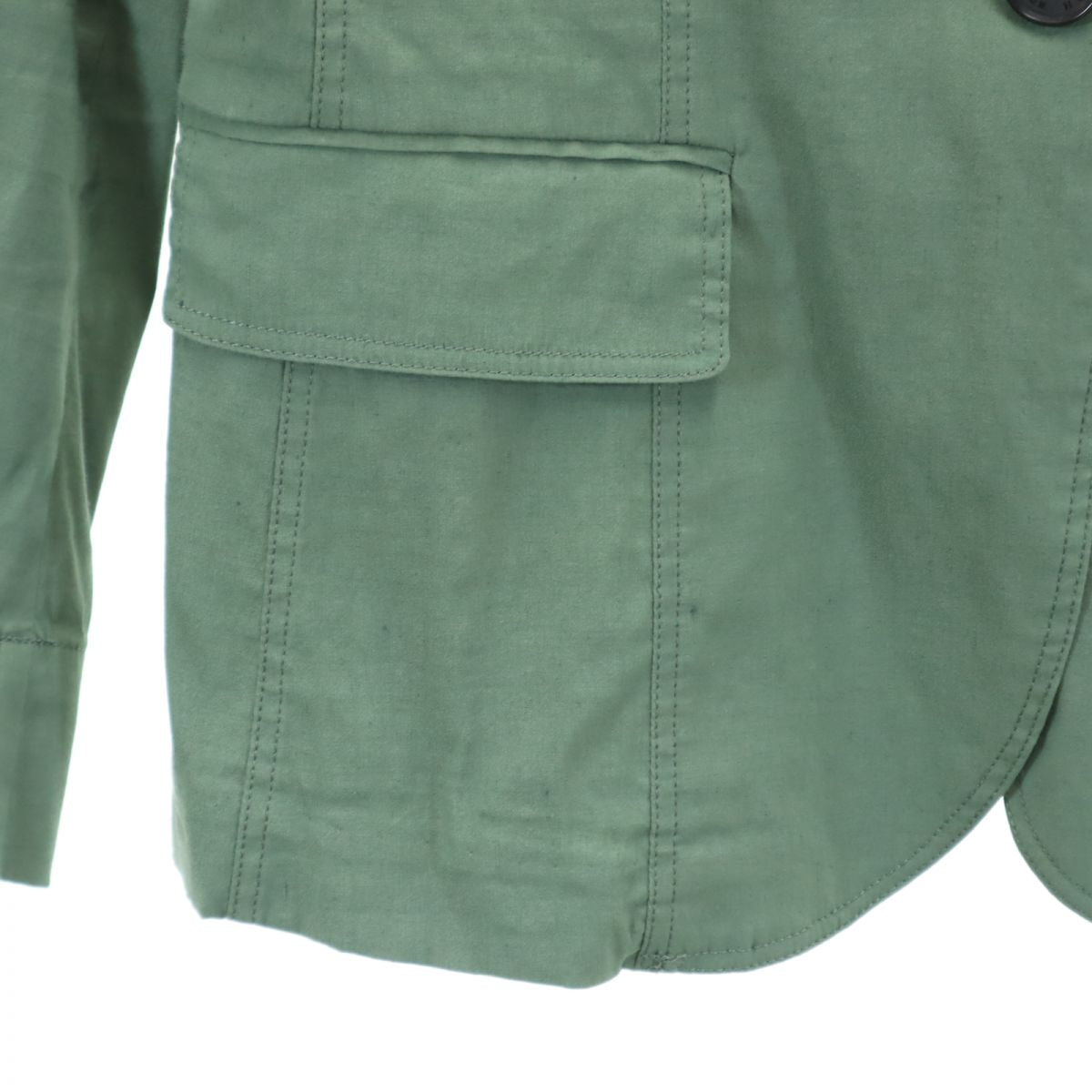 Mackintosh マッキントッシュ LONDON ストレッチ テーラードジャケット 36 カーキ系 レディース