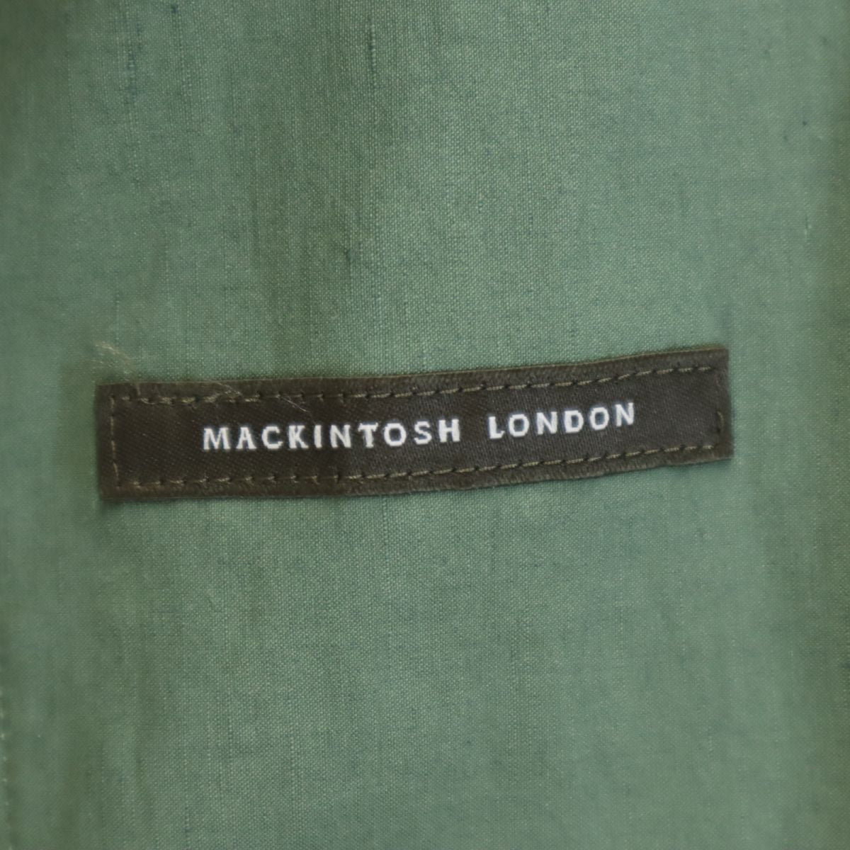 Mackintosh マッキントッシュ LONDON ストレッチ テーラードジャケット 36 カーキ系 レディース