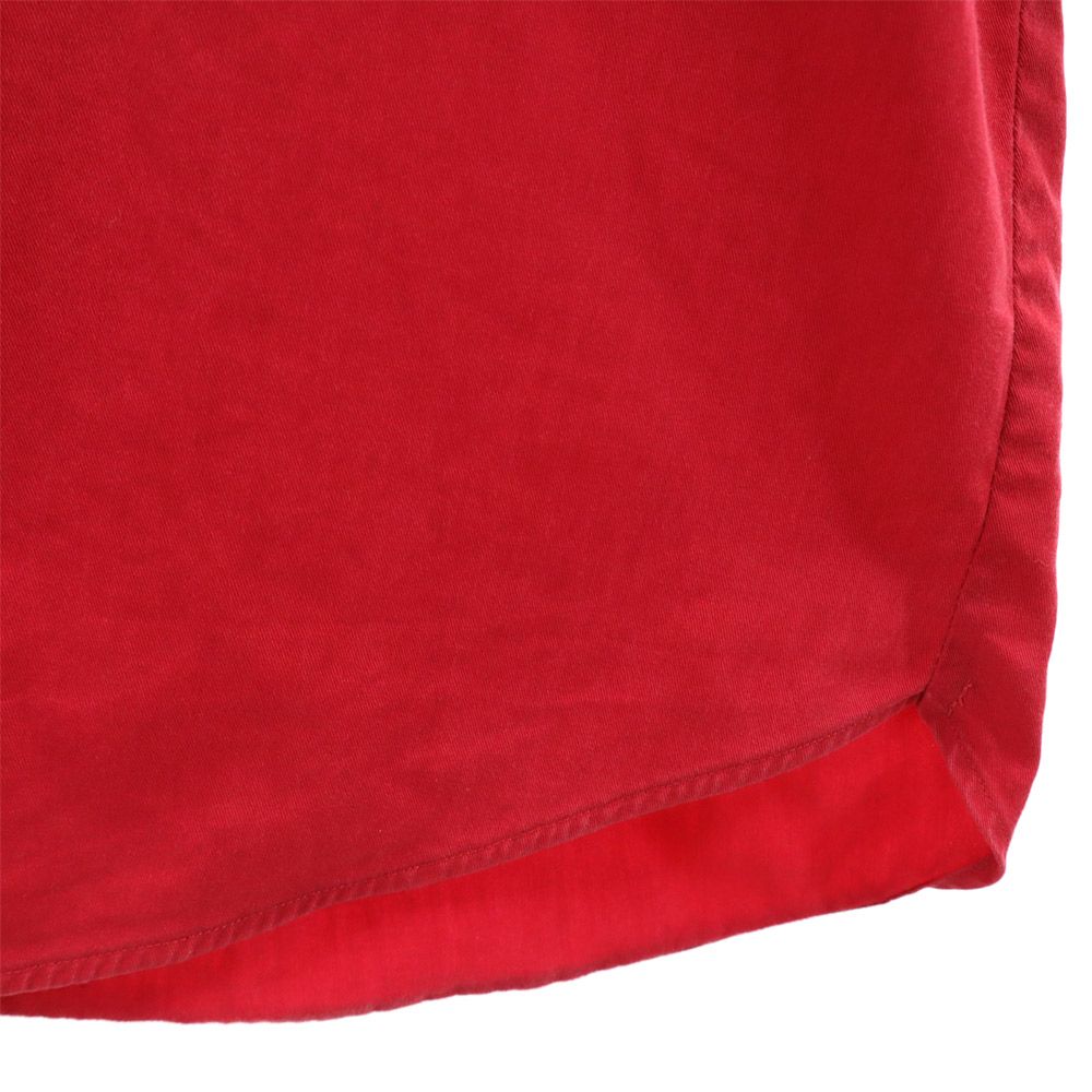 RALPH LAUREN ラルフローレン 長袖 ボタンダウンシャツ XXL レッド系 メンズ