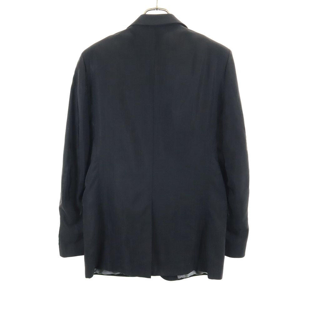 CC COLLECTION CORNELIANI シシーコレクション コルネリアーニ イタリア製 ウールブレンド テーラードジャケット ブラック メンズ