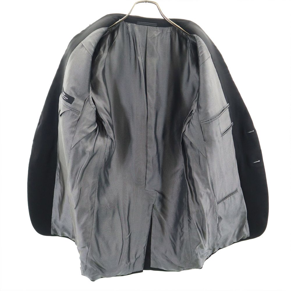 CC COLLECTION CORNELIANI シシーコレクション コルネリアーニ イタリア製 ウールブレンド テーラードジャケット ブラック メンズ