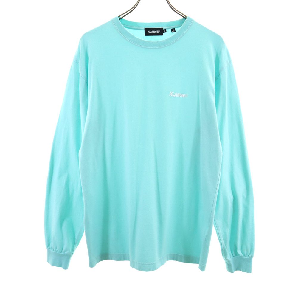 XLARGE エクストララージ 長袖 Tシャツ M ブルー系 ロンT メンズ