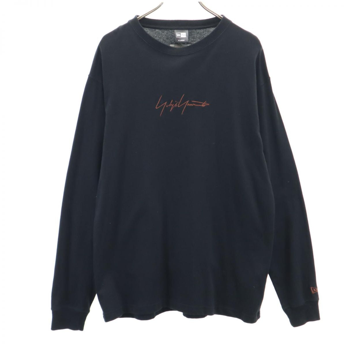 NEW ERA ニューエラ × ヨウジヤマモト コラボ 長袖 Tシャツ XL 黒 × Yohji Yamamoto ロンT メンズ