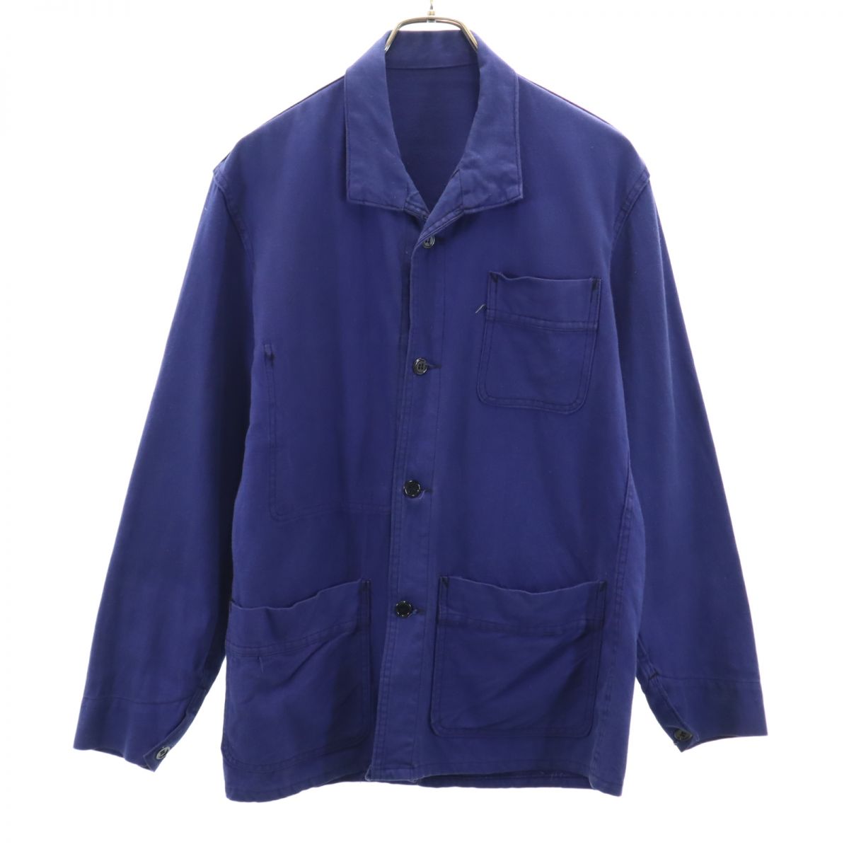 EURO WORK ユーロワーク 70s ヴィンテージ テーラードジャケット ネイビー系 メンズ