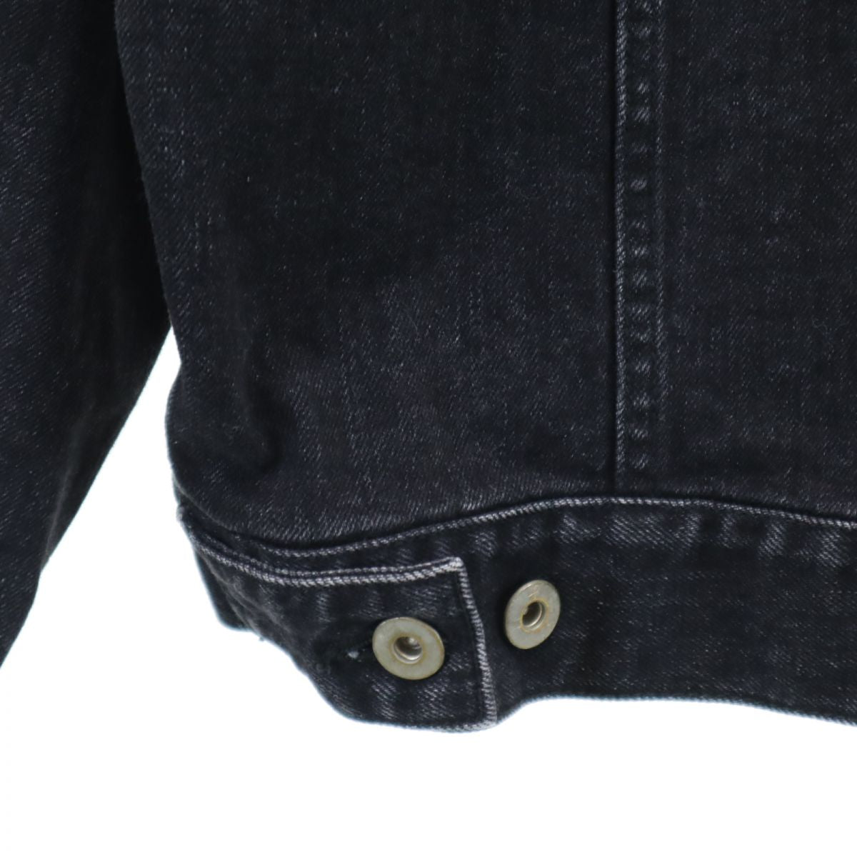 DIM MAK ディムマック 日本製 デニムジャケット XS ブラック系 メンズ