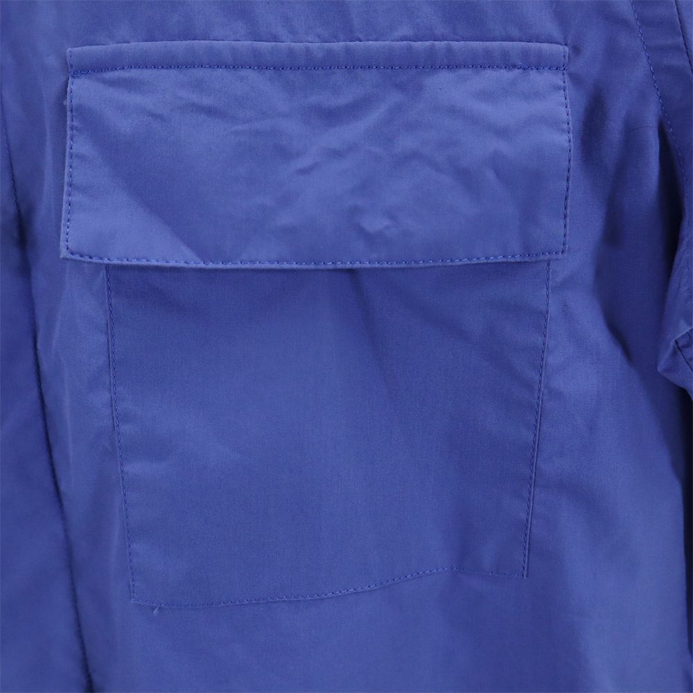 MofM マイオブムーズ 日本製 5分袖 シャツ 1 ブルー メンズ