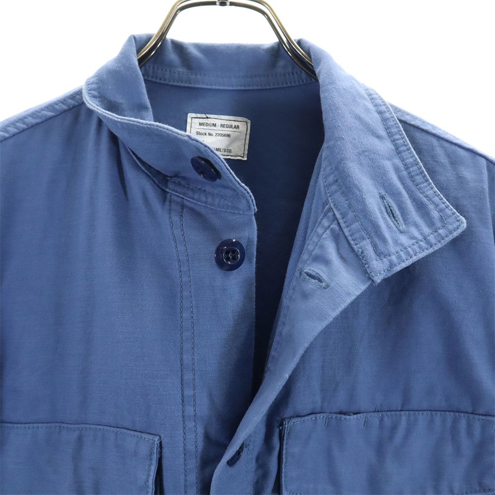 ANDFAMILYS co. アンドファミリーズ 日本製 ミリタリー シャツジャケット M カーキ メンズ