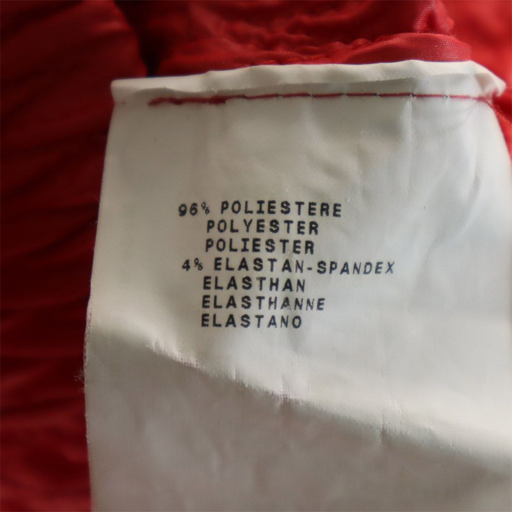 Emporio Armani エンポリオアルマーニ 長袖 ジップジャケット 40 レッド レディース