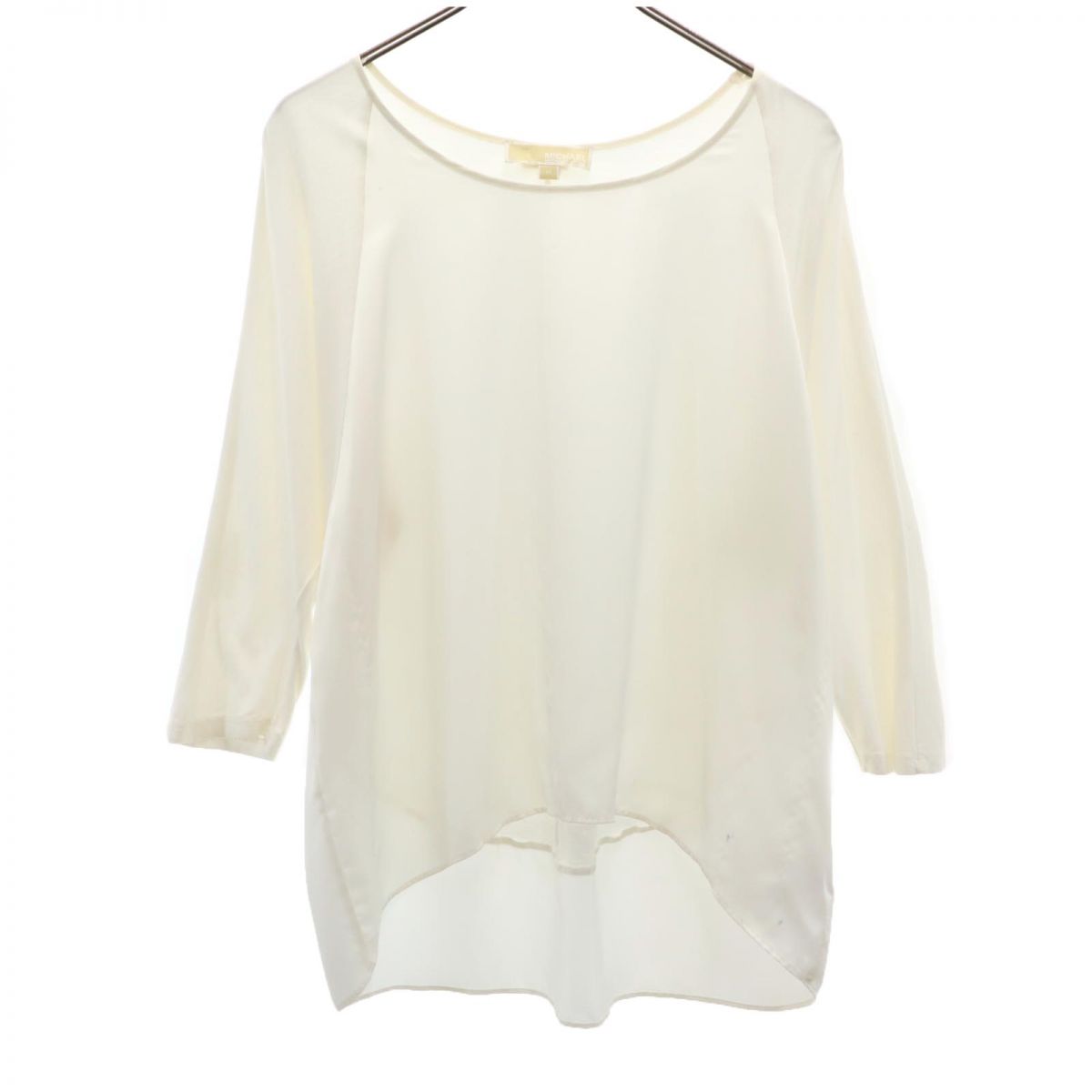 マイケルコース 長袖 カットソー M ホワイト系 Michael Kors レディース