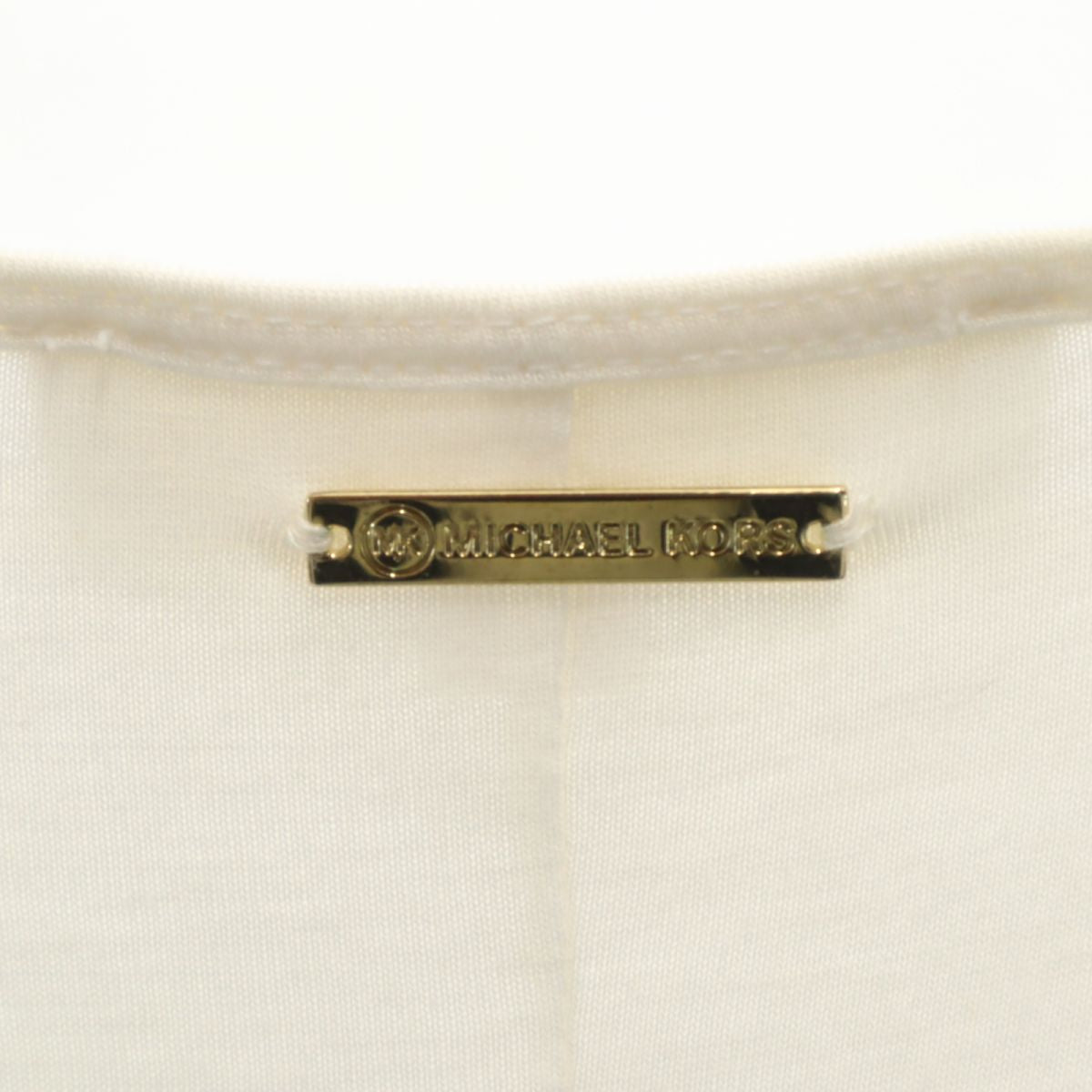 マイケルコース 長袖 カットソー M ホワイト系 Michael Kors レディース