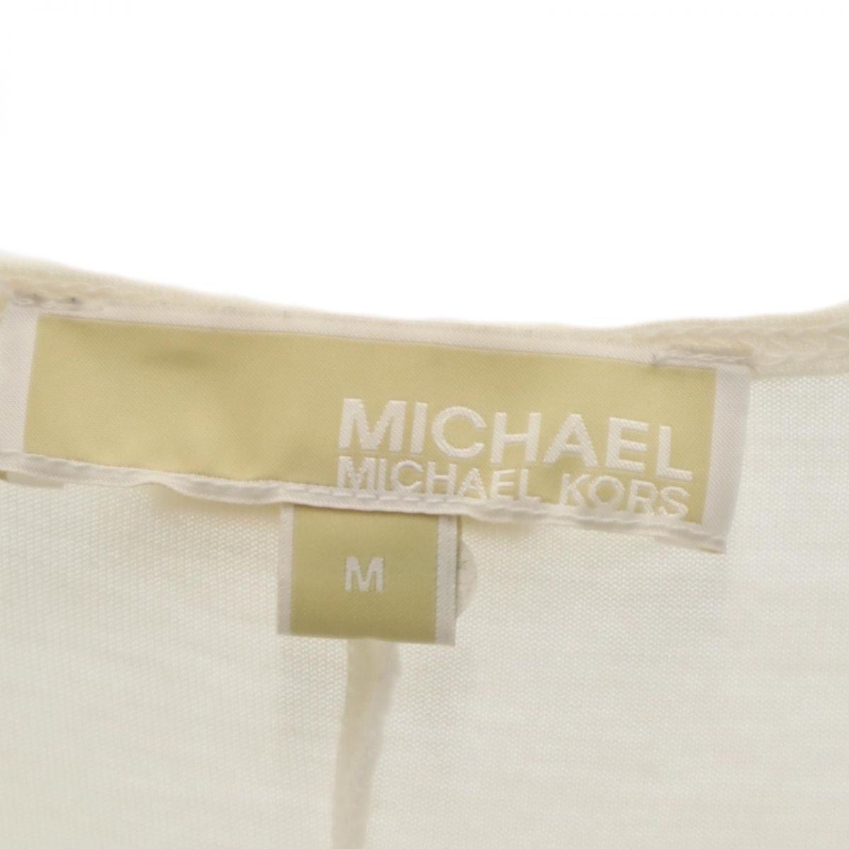 マイケルコース 長袖 カットソー M ホワイト系 Michael Kors レディース