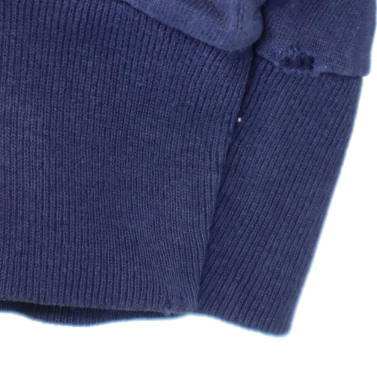 adidas アディダス 90s USA製 オールド 長袖 シャツ M ネイビー ロンT メンズ