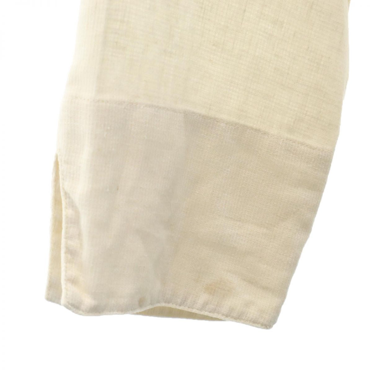 patagonia パタゴニア 7分袖 刺繍入り ハーフボタン シャツ S アイボリー アウトドア レディース