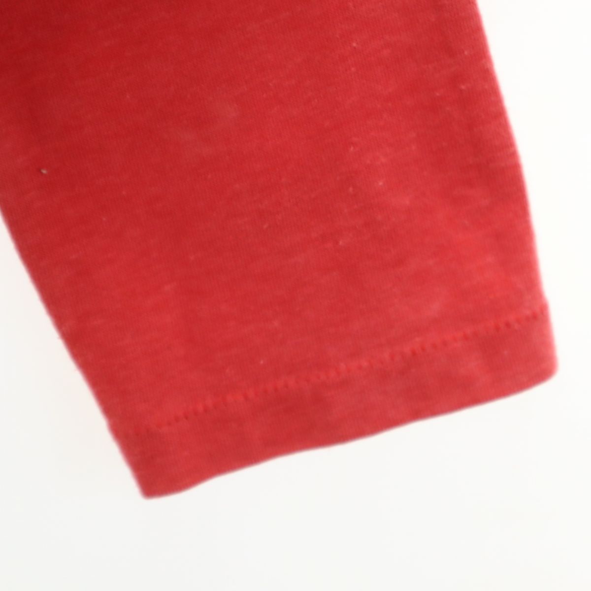 STEDMAN ステッドマン 80s ヴィンテージ ラグラン 5分袖 Tシャツ S ホワイト系 メンズ