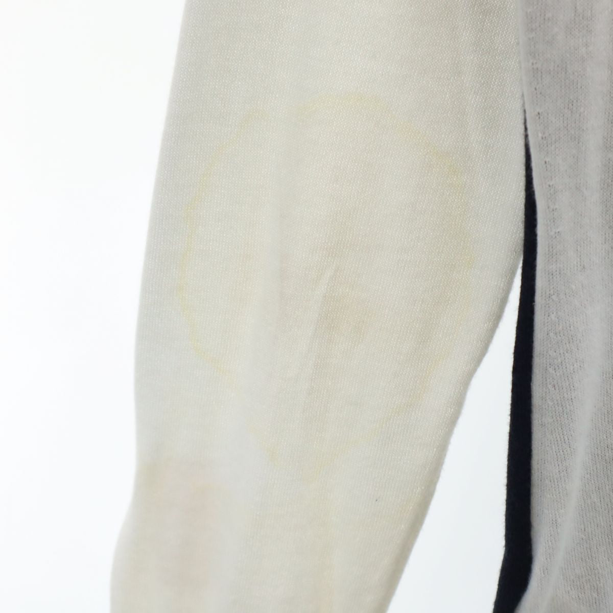 JOHN SMEDLEY ジョンスメドレー イギリス製 長袖 セーター M ホワイト系 ニット 薄手 レディース