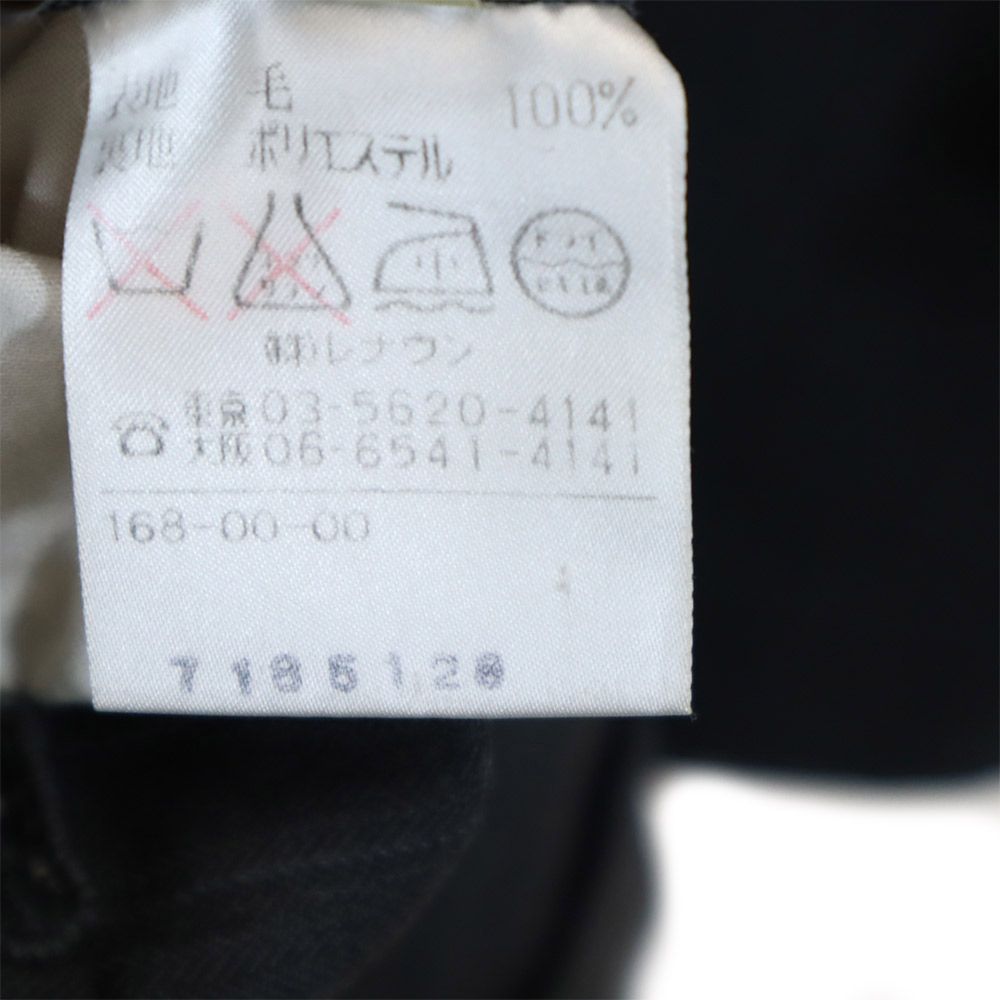 Aquascutum アクアスキュータム 90s 日本製 ウール オールド ストライプ柄 パンツスーツ 上下 セットアップ 94AB4/94A6 グレー系 メンズ