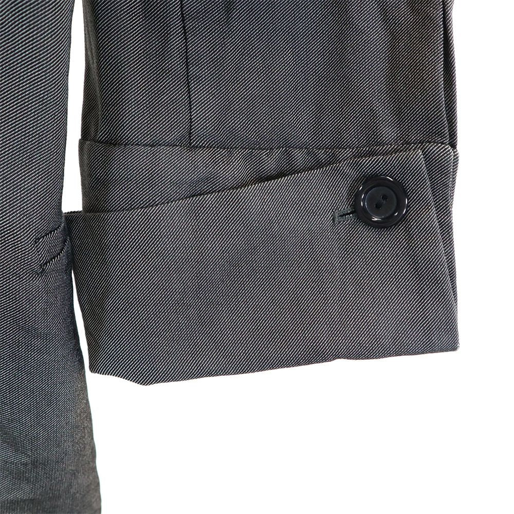 Herno ヘルノ イタリア製 テーラードジャケット 40 ブラック系 レディース