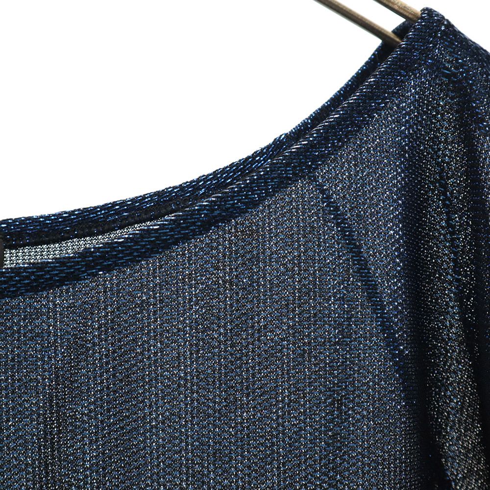 DSQUARED2 ディースクエアード イタリア製 7分袖 カットソー S ブルー系 レディース