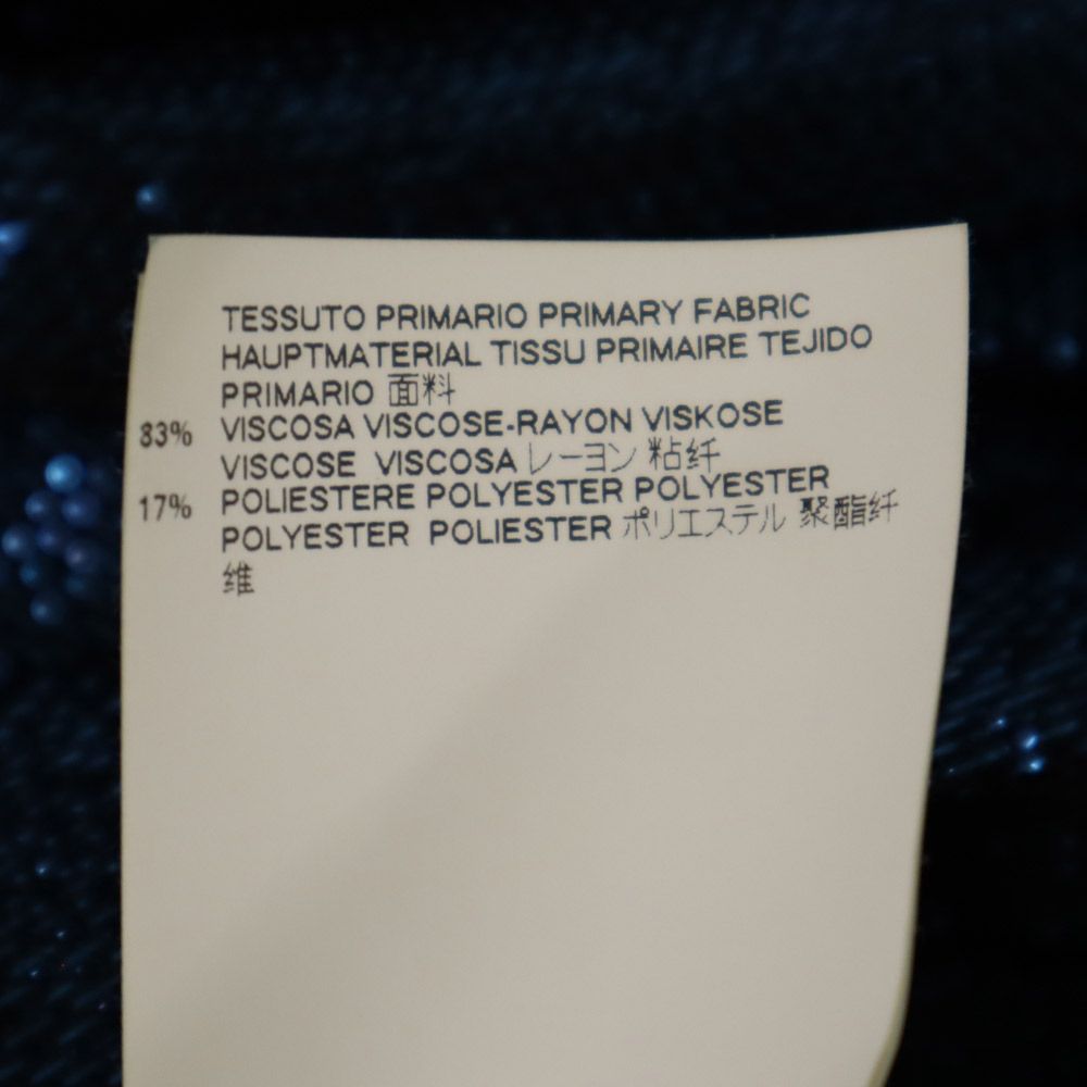 DSQUARED2 ディースクエアード イタリア製 7分袖 カットソー S ブルー系 レディース