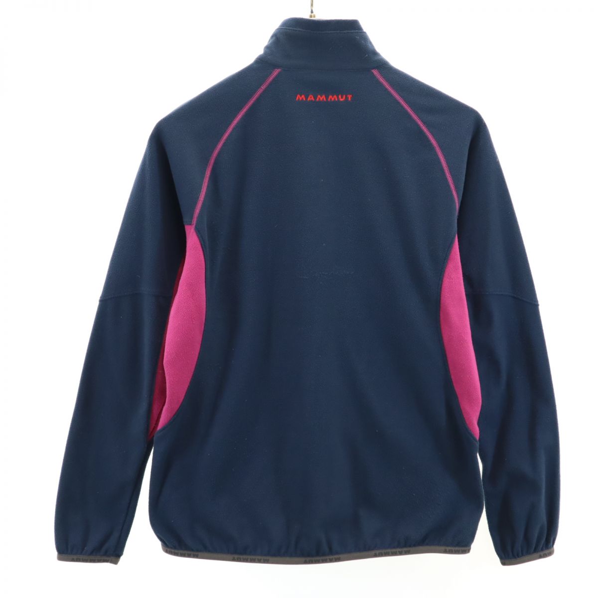Mammut マムート アウトドア 長袖 ジップジャケット M ネイビー×ピンク レディース