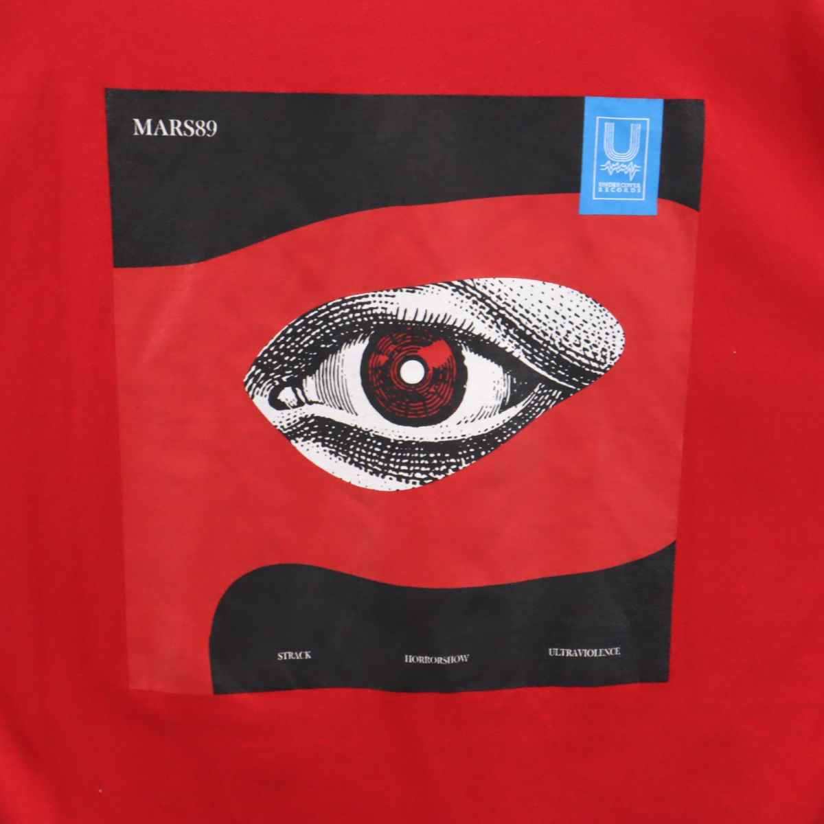 UNDERCOVER アンダーカバー 日本製 バックプリント 長袖 Tシャツ 4 赤系 JUN TAKAHASHI ロンT メンズ