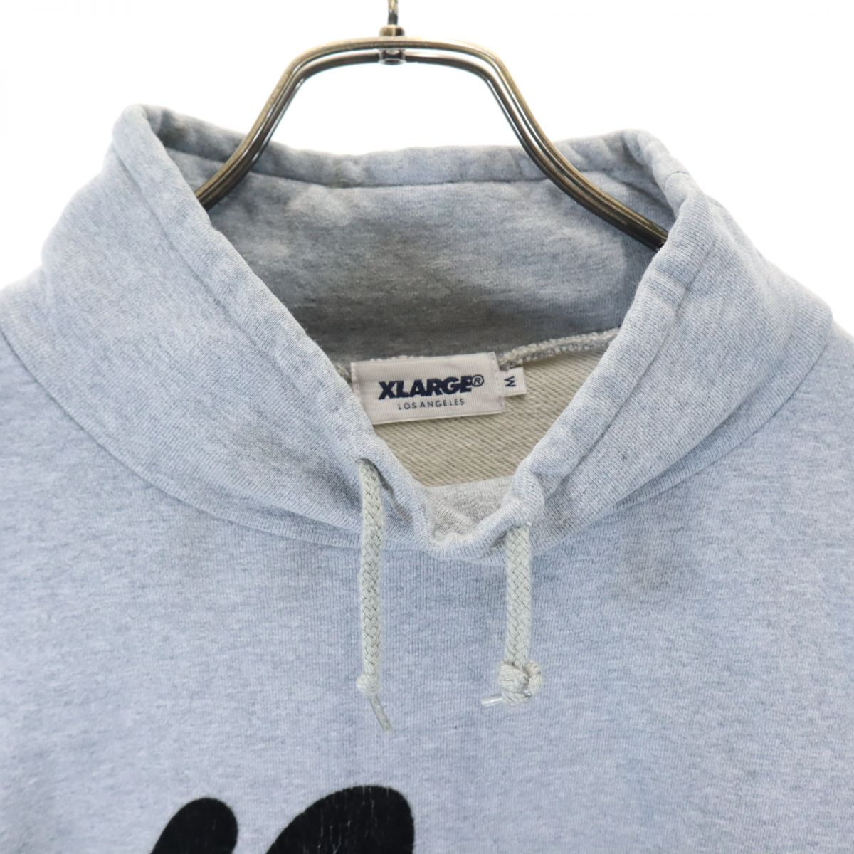 XLARGE エクストララージ プリント 長袖 トレーナー M グレー メンズ