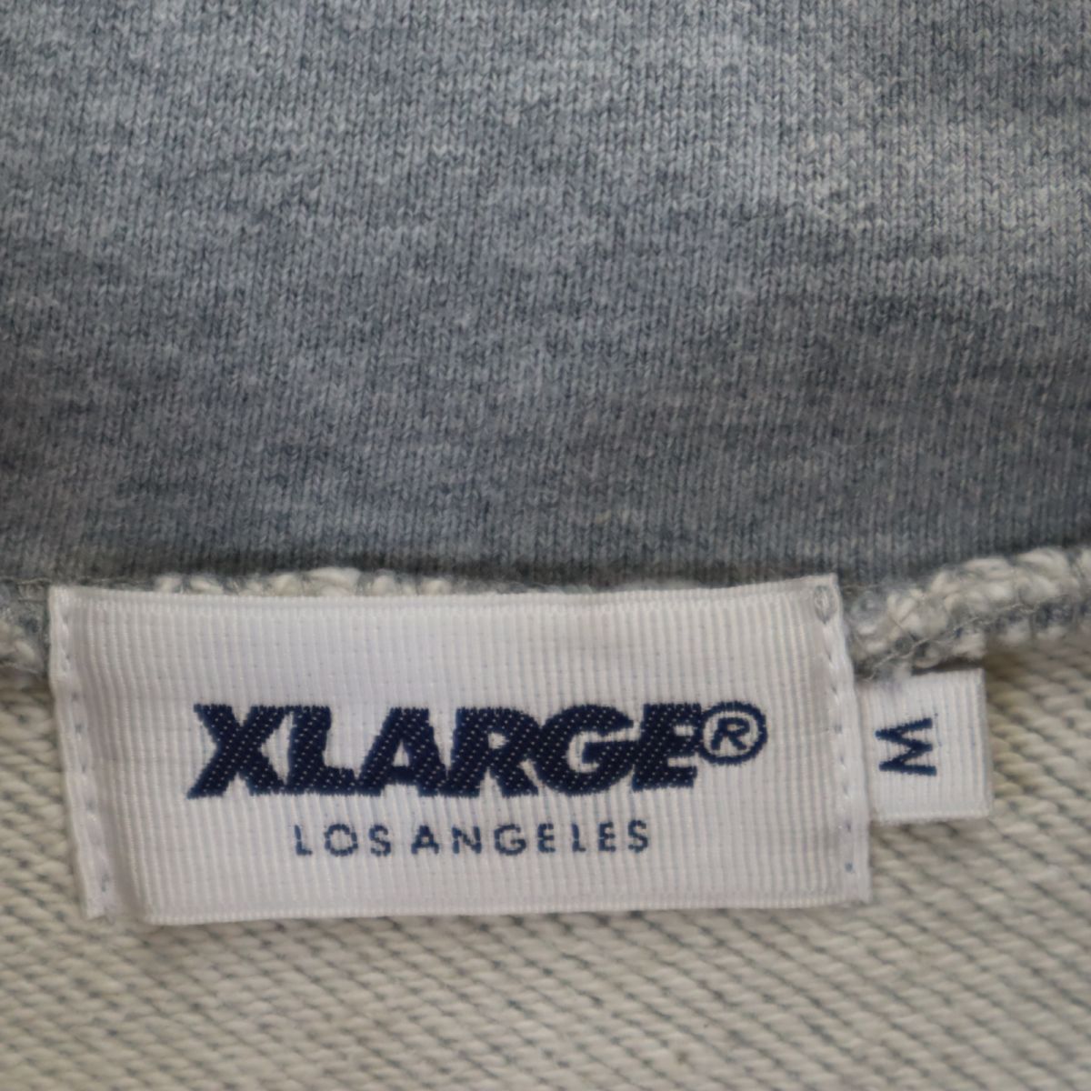 XLARGE エクストララージ プリント 長袖 トレーナー M グレー メンズ