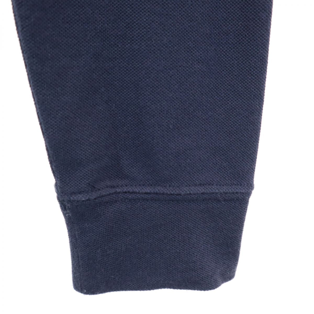 Jack Bunny!! ジャックバニー バイパーリーゲイツ ゴルフ 長袖 ポロシャツ ネイビー by PEARLY GATES 鹿の子地 レディース