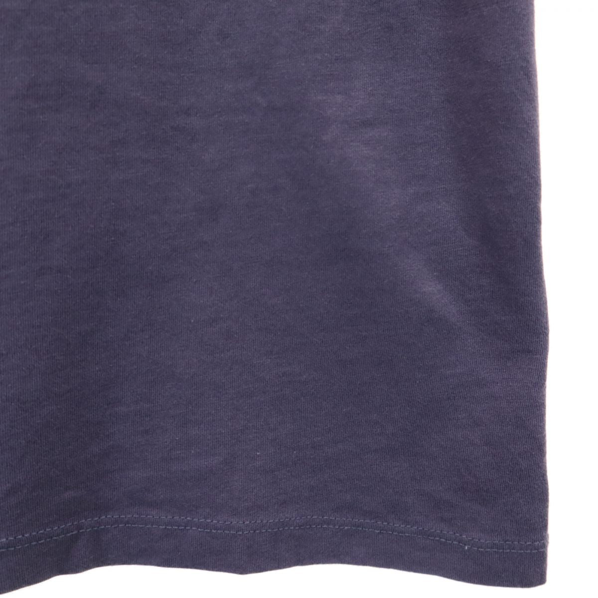 THE NORTH FACE ザノースフェイス プリント 半袖 アウトドア Tシャツ L ネイビー系 レディース