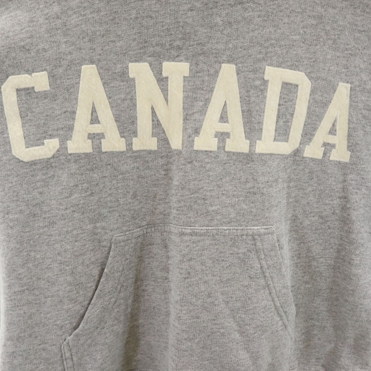 OLD オールド 90s 長袖 パーカー S グレー 起毛 メンズ