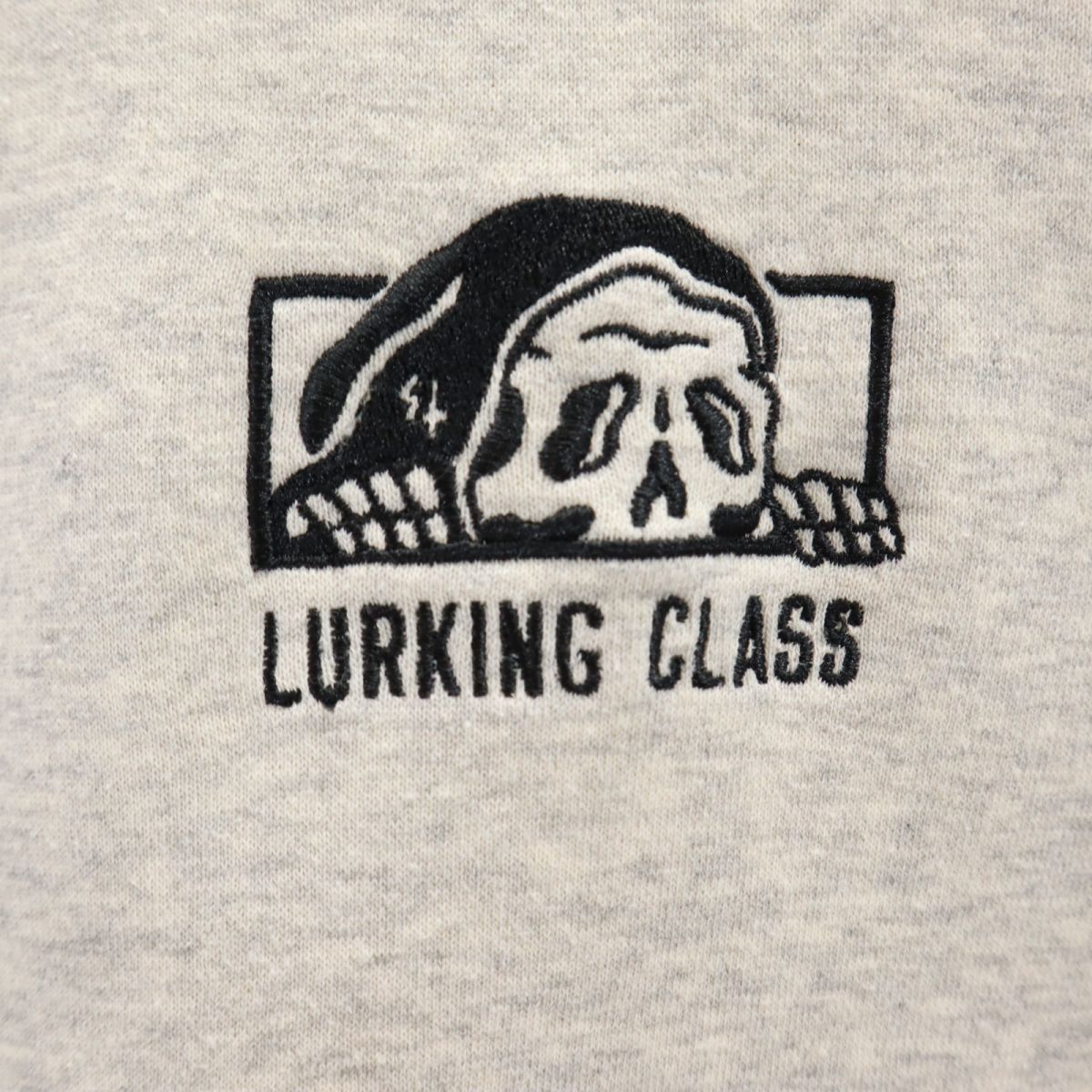 ラーキングクラス 長袖 スウェット トレーナー M グレー LURKINGCLASS 裏起毛 メンズ