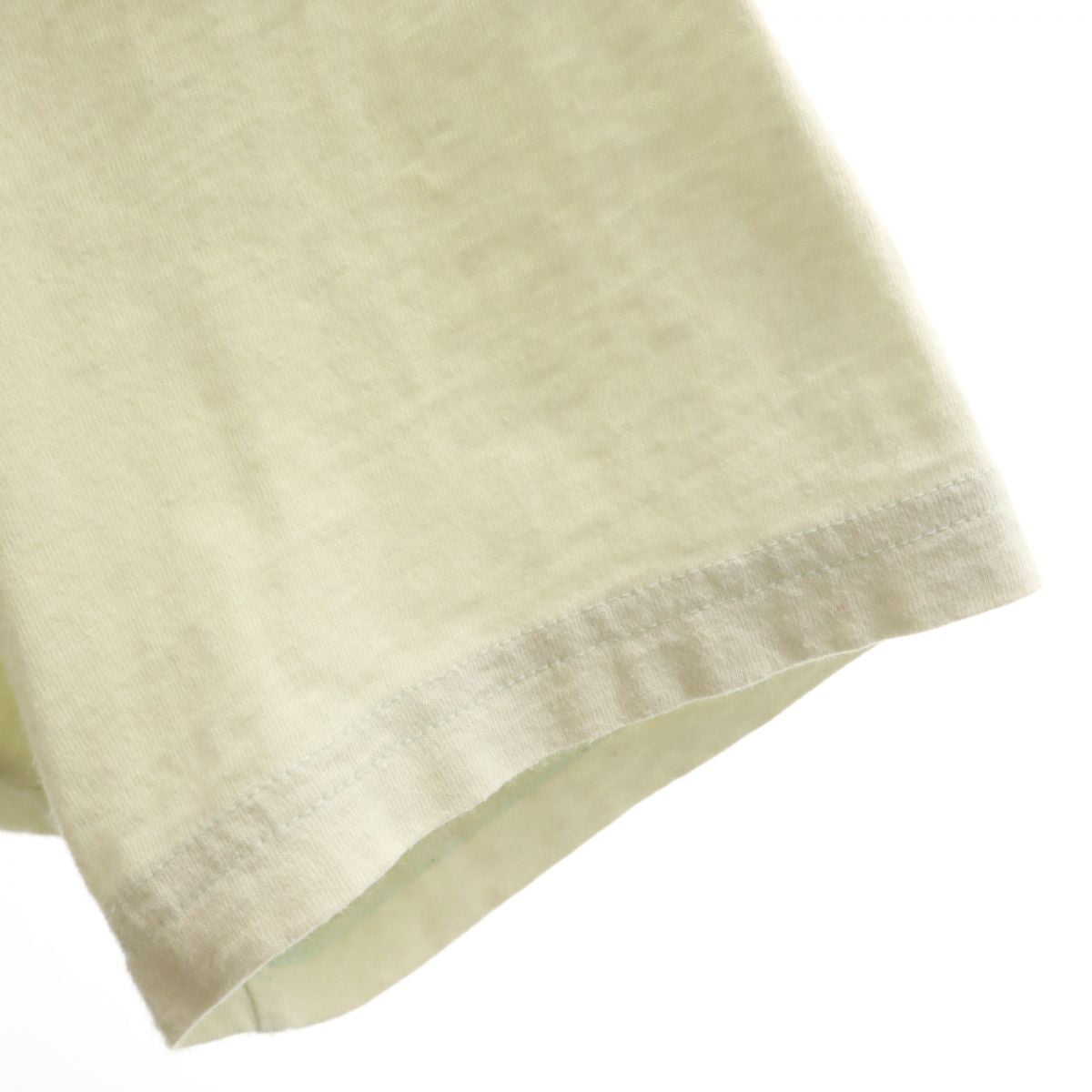 UNDERCOVER アンダーカバー 日本製 両面プリント 半袖 Tシャツ 2 イエロー メンズ