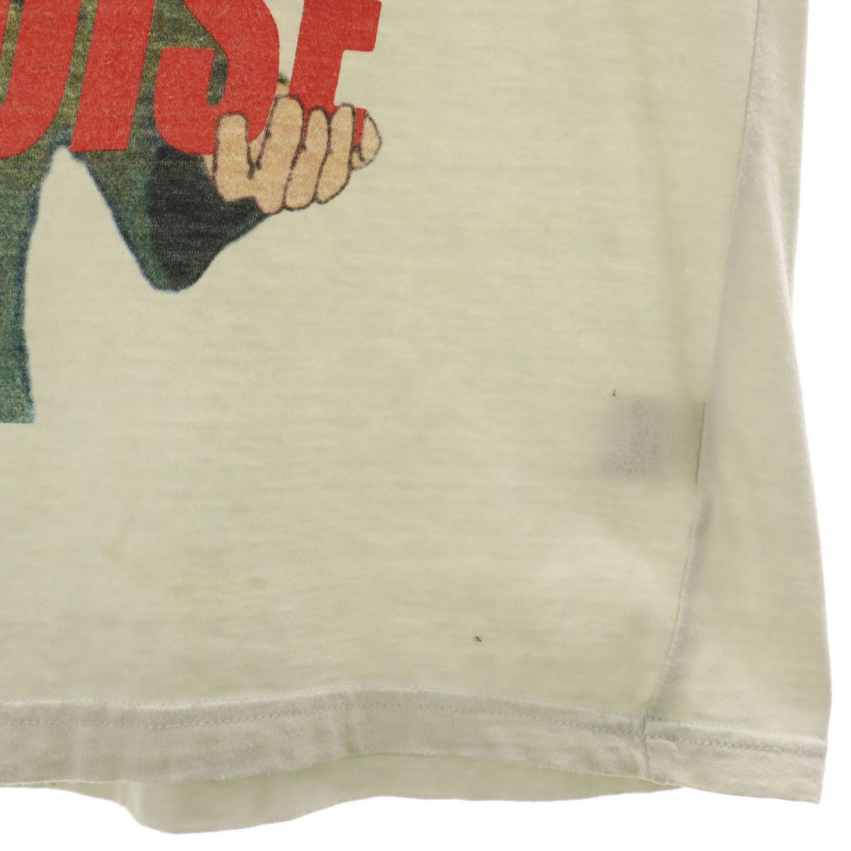 UNDERCOVER アンダーカバー 日本製 両面プリント 半袖 Tシャツ 2 イエロー メンズ