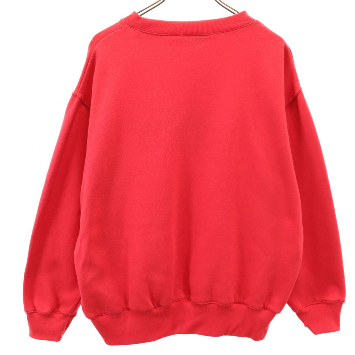 Shenanigans 90s オールド 長袖 スウェット トレーナー L レッド 裏起毛 メンズ