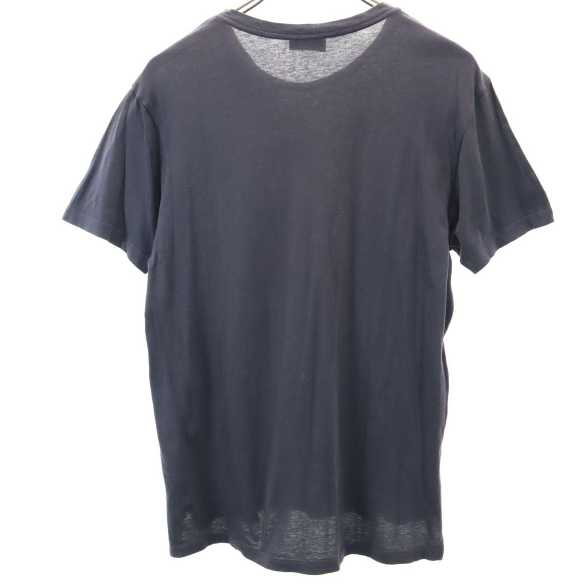 LANVIN ランバン プリント 半袖 Tシャツ XS ネイビー メンズ