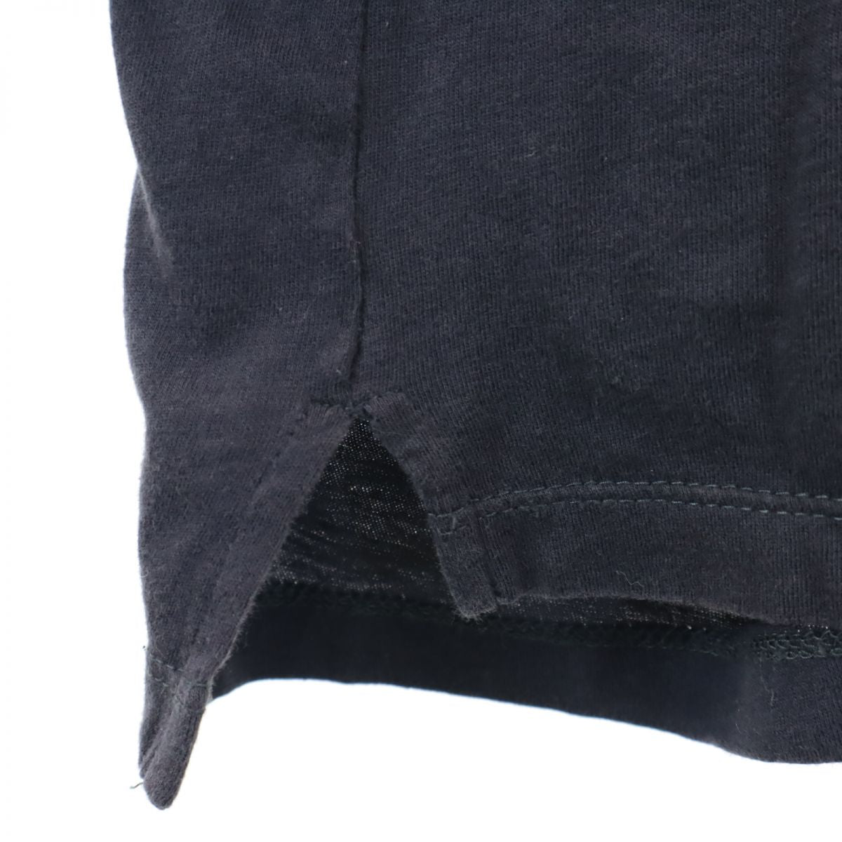 LANVIN ランバン プリント 半袖 Tシャツ XS ネイビー メンズ