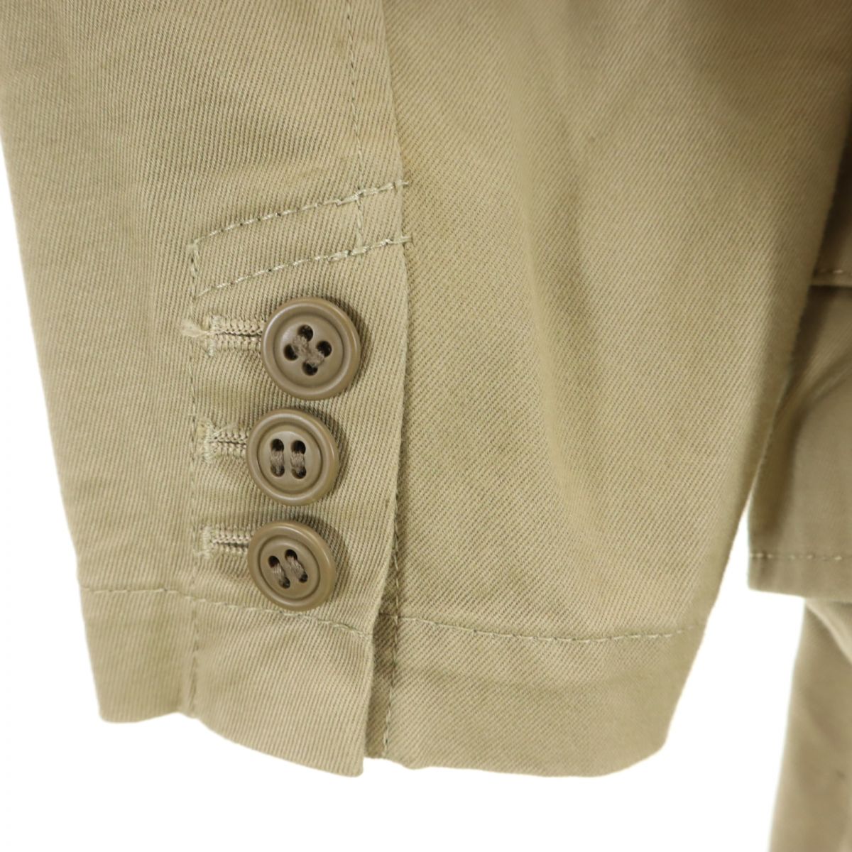 Comme des Garcons Comme des Garcons コムデギャルソンコムデギャルソン 2010年 日本製 7分袖 コート 上下 セットアップ M/S ベージュ レディース